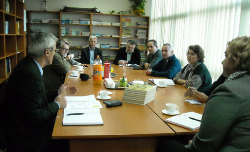 Gradonačelnik sa suradnicima u obilasku Obrtničke i tehničke škole Ogulin